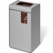 Durable DURASORT affaldsspand t/madaffald 55L brun 