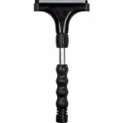 Alaska isskraber m/skaft 28cm sort 