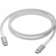 Dbramante1928 Re-charge Pro USB-C til USB-C flettet kabel 1.2m hvid 