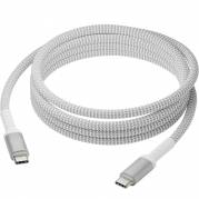 Dbramante1928 Re-charge Pro USB-C til USB-C flettet kabel 2.5m hvid
