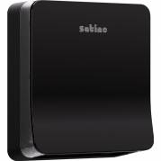 Satino Small Interfold h&aring;ndkl&aelig;dearke-dispenser Z+W sort 