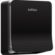 Satino  Folded dispenser S til h&aring;ndkl&aelig;deark V+C sort 
