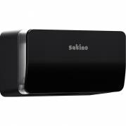 Satino Folded Dispenser XS til h&aring;ndkl&aelig;deark V+C sort 