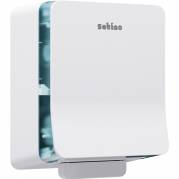 Satino AutoCut dispenser til h&aring;ndkl&aelig;deruller hvid 