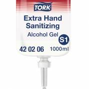 Tork 420206 h&aring;nddesinfektion gel 1000ml extra alkohol 