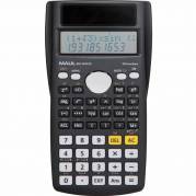 MAUL MSC 240 ECO lommeregner 10+2-cifre med solceller sort 