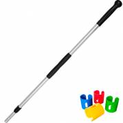 Nordisk Micrifiber Hygiejne Ergo teleskopskaft med farvekodning 102-178,5cm 
