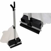 Nordisk Microfiber Fejes&aelig;t med sweeper til pose sort 