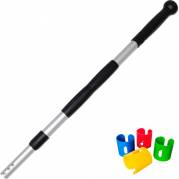 Nordisk Microfiber Ergo Globe teleskopskaft m/farvekodning 67,5-109cm 