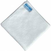 Eco-Tex Soft mikrofiberklud 32x32cm hvid 10stk 