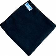 Eco-Tex Soft mikrofiberklud 40x40cm sort 10stk 