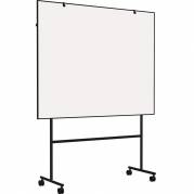 Lintex One Mobile flipover med whiteboard 1507x1960mm sort 