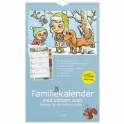 Mayland 27066230 illustreret v&aelig;gkalender 4 kolonner 24x39cm 