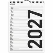 Mayland 27066510 Black & White v&aelig;gkalender 2 kolonner A4 
