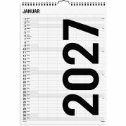 Mayland 27066560 Black & White v&aelig;gkalender 7 kolonner 43x48cm 