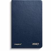 Mayland 27162000 uge lommekalender bl&aring; 11,5x7,5cm 