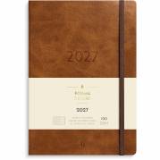 Burde 27200630 Forma Deluxe ugekalender A5 brun tv&aelig;rformat 