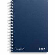 Mayland 27210020 dag spiralkalender 17,5x13,5cm bl&aring; 