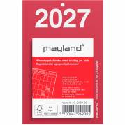 Mayland 27242000 afrivningskalender 10x6,5cm 