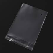 Pose m/limluk LDPE 230x320+50mm 35my Klar 100stk