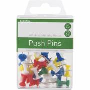 BNT Push Pins assorterede farver 25stk 