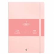 Burde Notebook Deluxe notesbog lyserød 