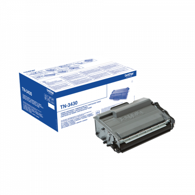 Brother TN-3430 Sort Lasertoner, 3.000 sider