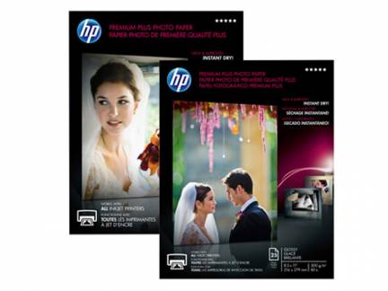 HP Premium Plus Photo Paper Fotopapir A4 (210 x 297 mm) 20ark CR672A