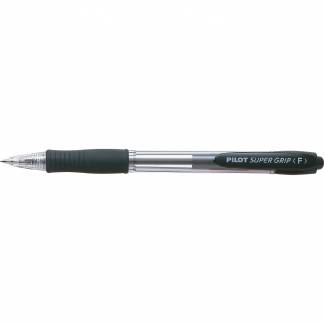 Pilot Super Grip kuglepen 0,21mm sort 