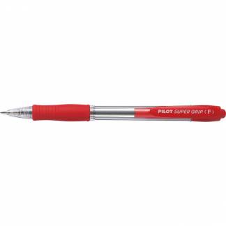 Pilot Super Grip kuglepen 0,21mm rød 