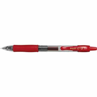 Pilot G2 gelpen 0,7mm rød 