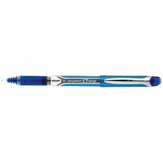 Pilot Hi-Techpoint V5 GRIP pen med 0,5 mm spids i farven blå 
