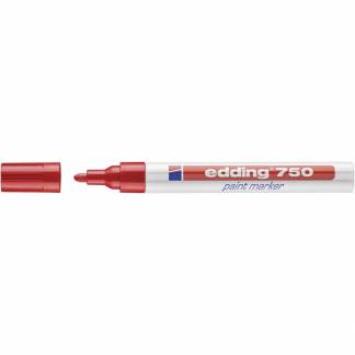 Edding 750 paintmarker 2-4mm r&oslash;d