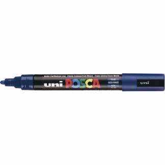 Uni Posca 5M tus med 2,5 mm spids i farven kongeblå 