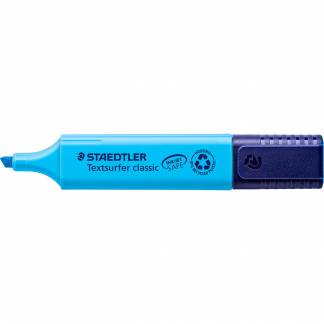 Staedtler Textsurfer Classic tekstmarker bl&aring; 