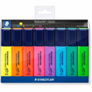 Tekstmarker Staedtler Textsurfer - 8 farver