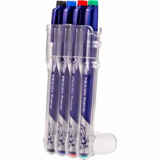Pilot Frixion fineliner 1,3mm sort/blå/rød/grøn 