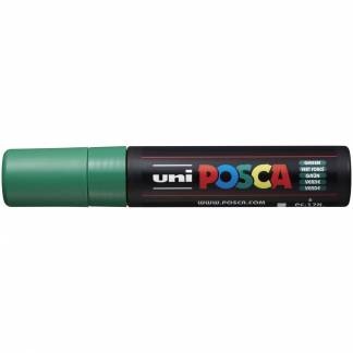 Uni Posca 17K ekstra bred paintmarker med 15 mm spids i farven grøn 