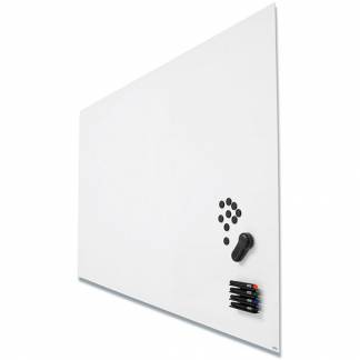 Lintex Air stålkeramisk whiteboard 299x119cm hvid 