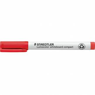 Staedtler Lumocolor Compact whiteboardpen r&oslash;d 