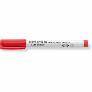 Staedtler Lumocolor Compact whiteboardpen i skrivefarven rød 