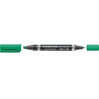 Staedtler Duo Lumocolor 348 marker gr&oslash;n