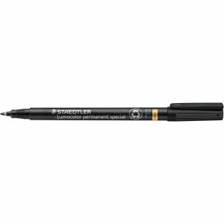 Staedtler Lumocolor 319F permanent specialmarker 0,6mm sort 