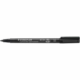 Staedtler Lumocolor 317M permanent overheadpen 1,0mm sort 