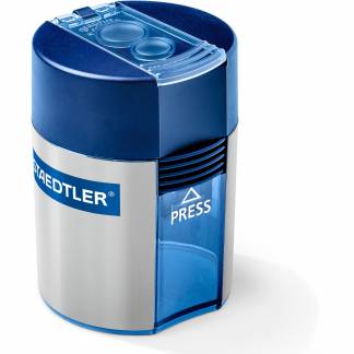 Staedtler dobbelt blyantspidser med beholder 