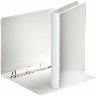 Esselte vinduesringbind i A4 med 4DR og 38 mm rygbredde i farven hvid 