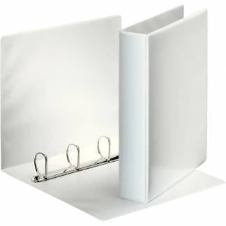 Esselte vinduesringbind i A4 med 4DR og 63 mm rygbredde i farven hvid 