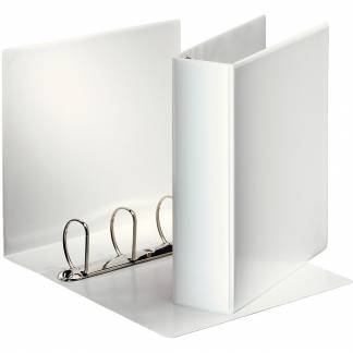 Esselte vinduesringbind i A4 med 4DR og 86 mm rygbredde i farven hvid 