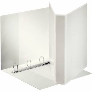 Esselte vinduesringbind i A4+ med 4DR og 50 mm rygbredde i farven hvid 