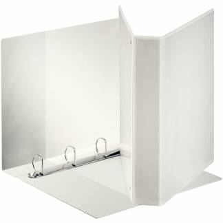 Esselte vinduesringbind i A4+ med 4DR og 63 mm rygbredde i farven hvid 